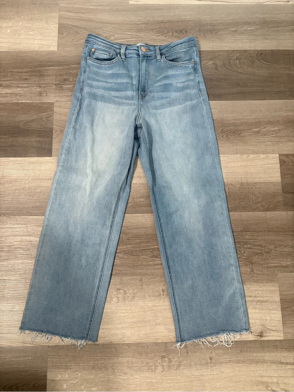 YMI Light Blue Wide Leg Women's Jeans in size 9/29
